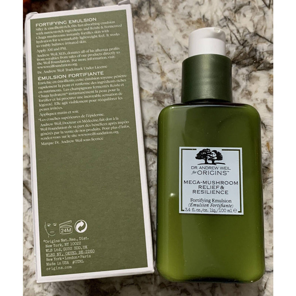 Origins weil Mega Mushroom Relief & Resilience Fortifying Emulsion 3.4 oz./100 m - Picture 6 of 6